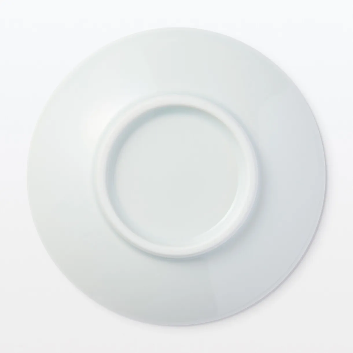 Assiette en porcelaine Hasami - Motif rayures éventail, Petite