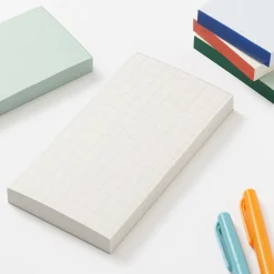 Bloc-notes coloré à lignes horizontales, Grand