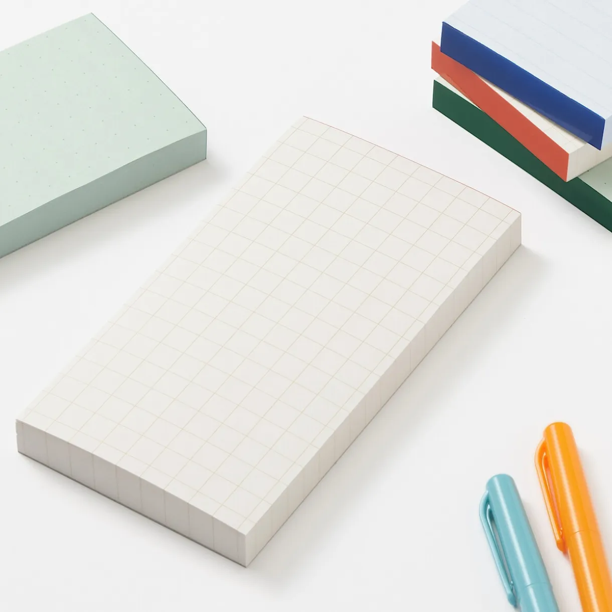 Bloc-notes coloré à lignes horizontales, Petit