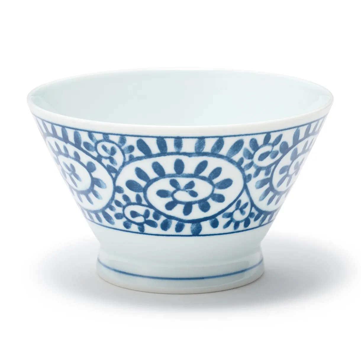 Bol à riz en porcelaine Hasami - Motif arabesque, Grande