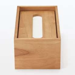 Boîte à mouchoirs en bois 24.5 x 12 x 9 cm