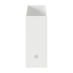 Boîte archive droite grise en PP L10X P32X H24cm