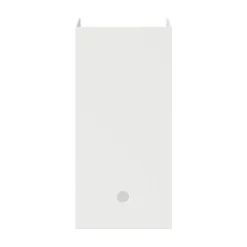 Boîte archive grise en biais large en PP L15X P31.8X H27.6cm