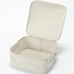 Boîte de rangement souple avec couvercle L35X P35X H16cm