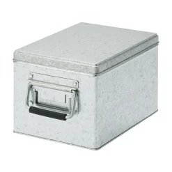 Boîte en métal galvanisé L19X P29X H16cm