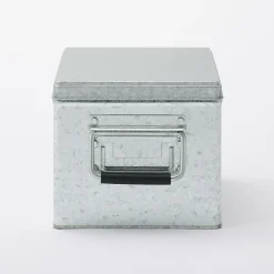 Boîte en métal galvanisé L19X P29X H16cm