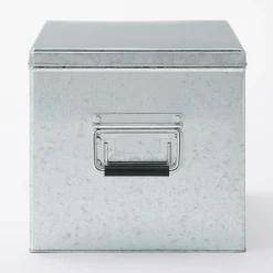 Boîte en métal galvanisé L26X P37X H24cm