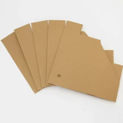 Boîtes archives biais A4 en kraft (Lot de 5)