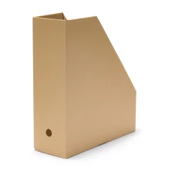 Boîtes archives biais A4 en kraft (Lot de 5)