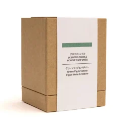 Bougie 1 mèche figue verte et vétiver