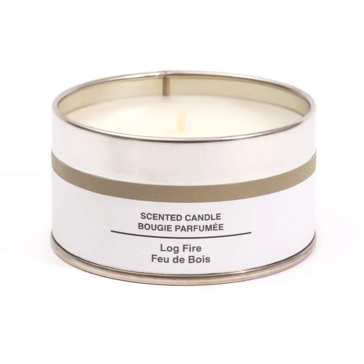 Bougie Métal ‐ Feu de bois