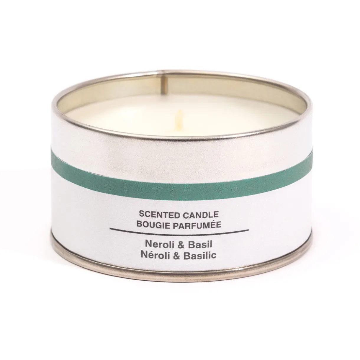 Bougie Métal ‐ Néroli et Basilic