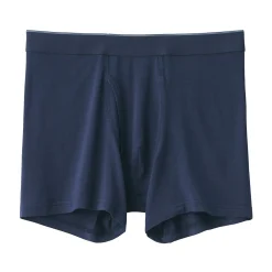 Boxer avec ouverture frontale en lyocell pour homme.