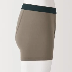 Boxer avec ouverture frontale en lyocell pour homme.