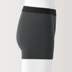 Boxer avec ouverture frontale en lyocell pour homme
