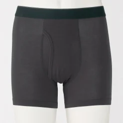 Boxer avec ouverture frontale en lyocell pour homme