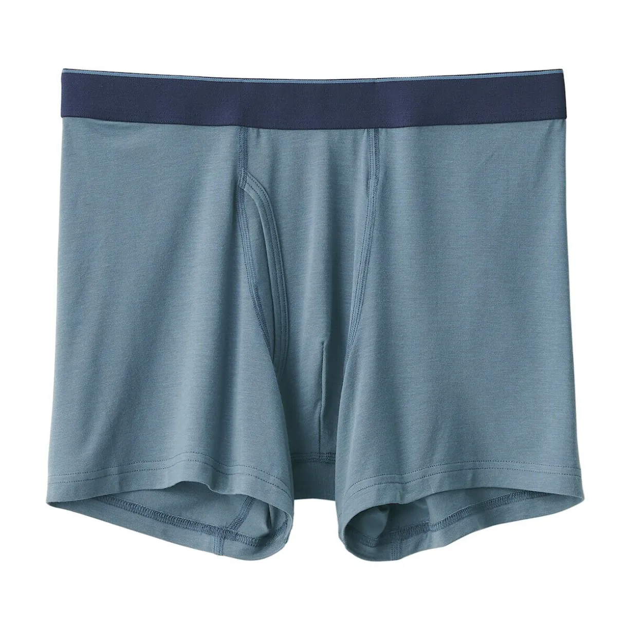 Boxer avec ouverture frontale en lyocell.