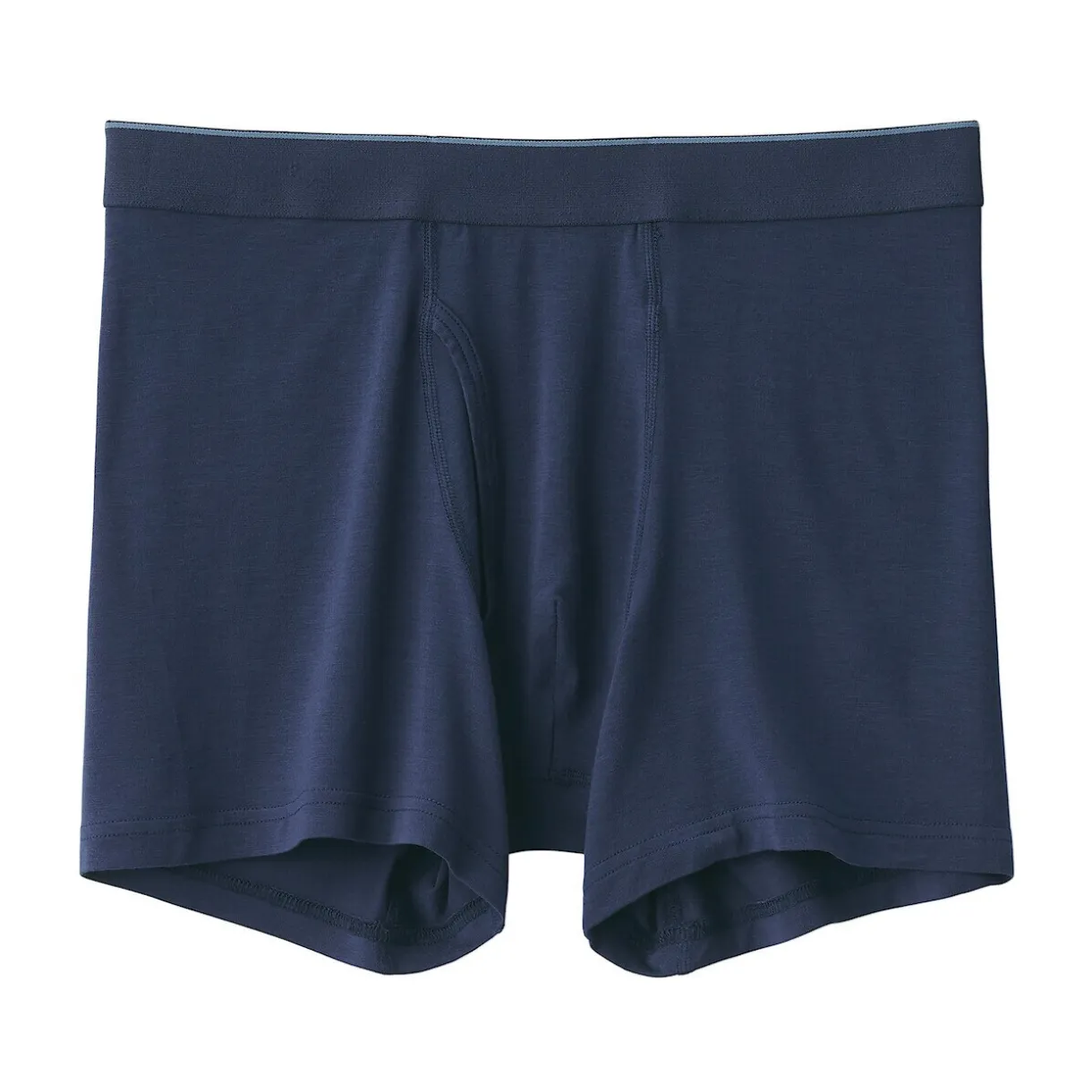 Boxer avec ouverture frontale en lyocell.