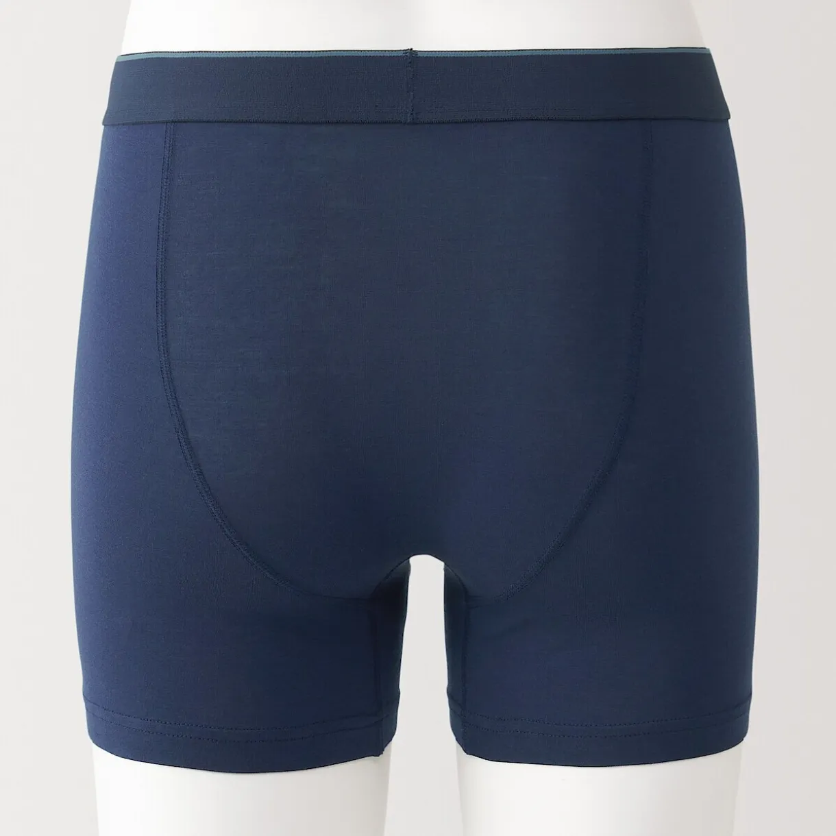 Boxer avec ouverture frontale en lyocell.