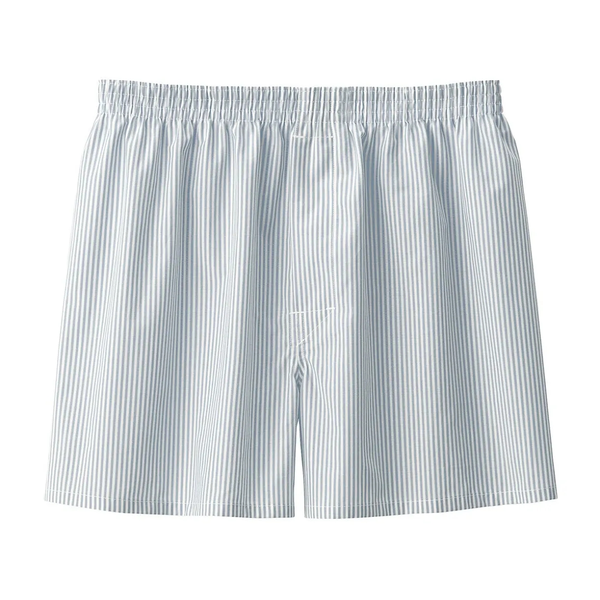 Boxers à ouverture frontale en pur coton pour homme