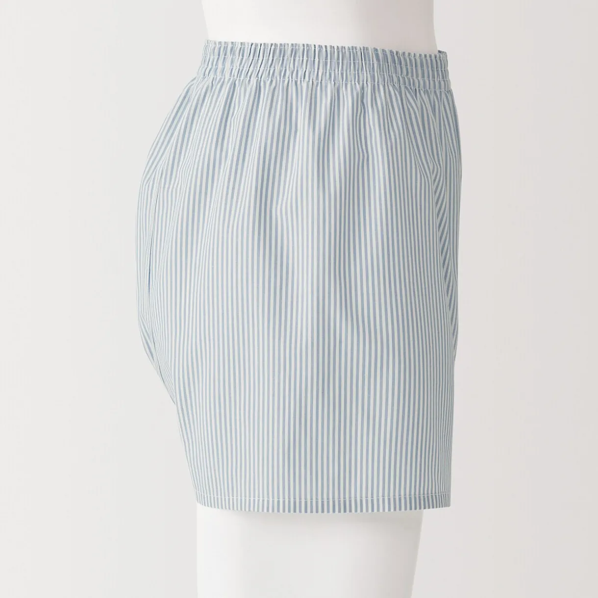 Boxers à ouverture frontale en pur coton pour homme