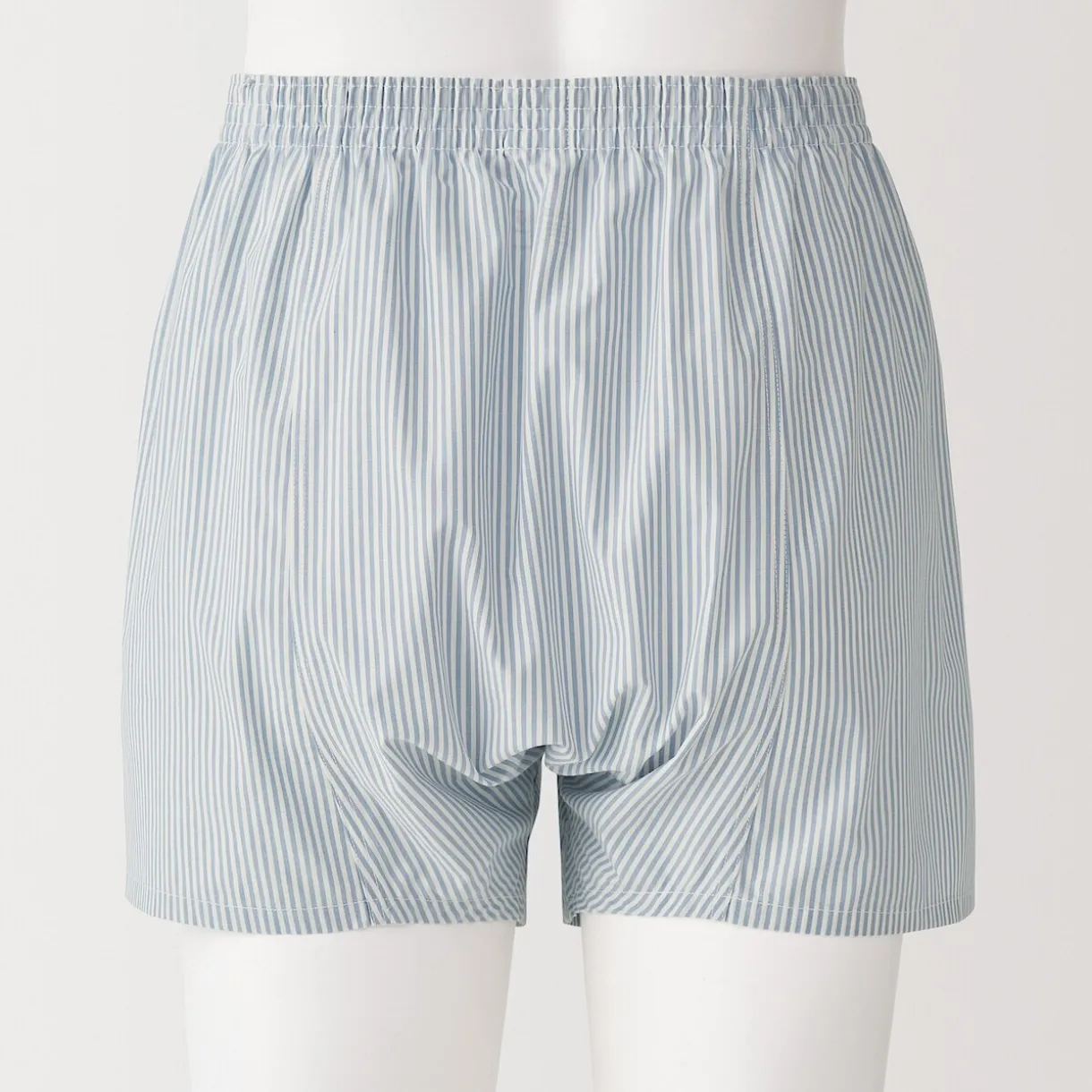 Boxers à ouverture frontale en pur coton pour homme
