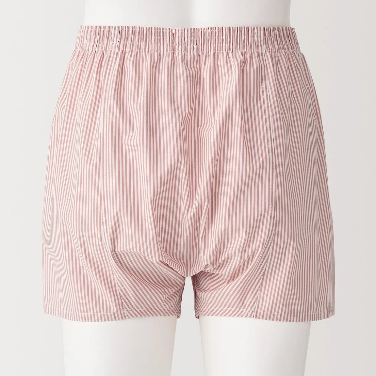 Boxers à ouverture frontale en pur coton pour homme