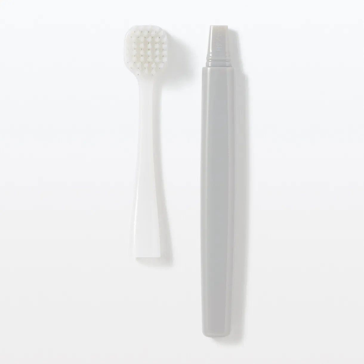 Brosse à dents avec tête interchangeable ‐ Large, poils moyens