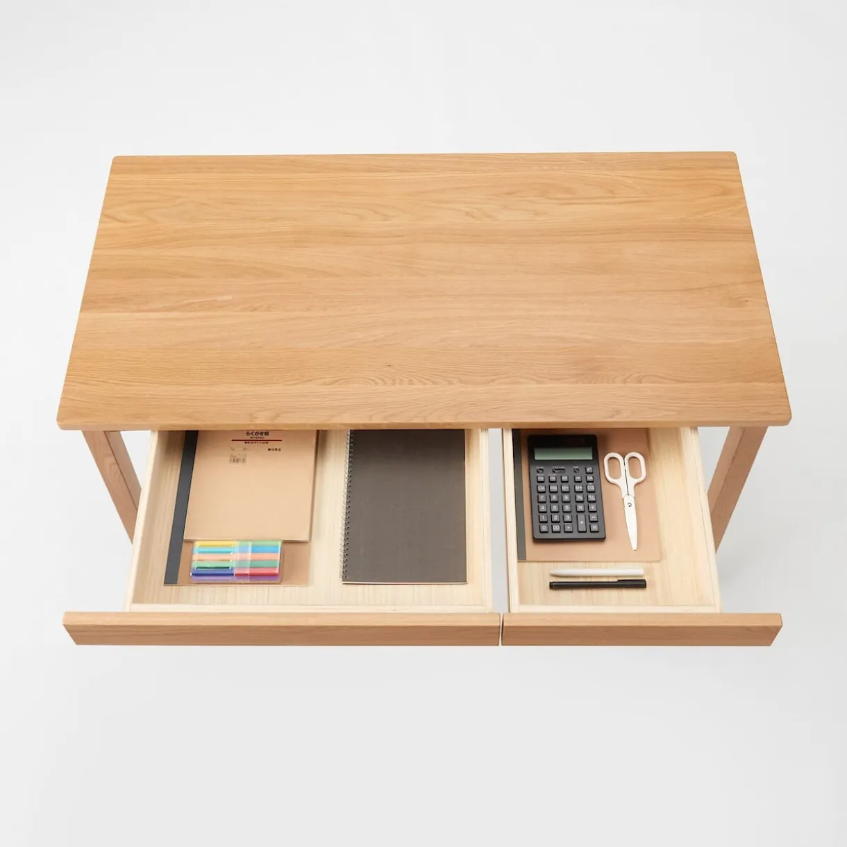 Bureau en bois de chêne