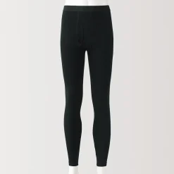 Caleçon long en coton épais et chaud pour homme