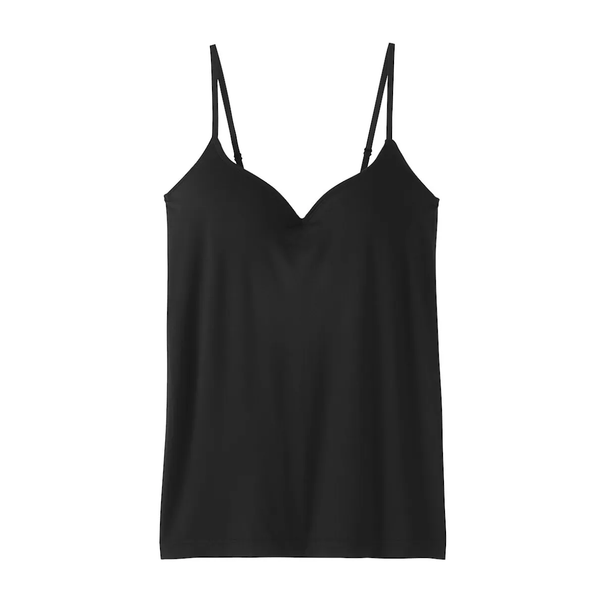 Caraco à soutien intégré en mélange de lyocell pour femme