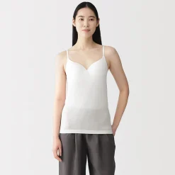 Caraco à soutien intégré en mélange de lyocell pour femme