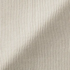 Cardigan zippé et côtelé en mélange de coton pour homme