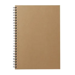Carnet à double spirale en papier d`arbres de plantation A5