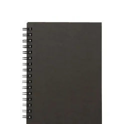Carnet double spirale en papier recyclé A6