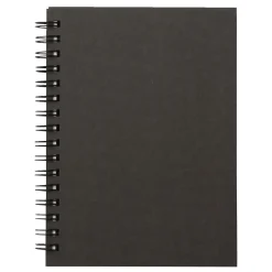 Carnet double spirale en papier recyclé A6