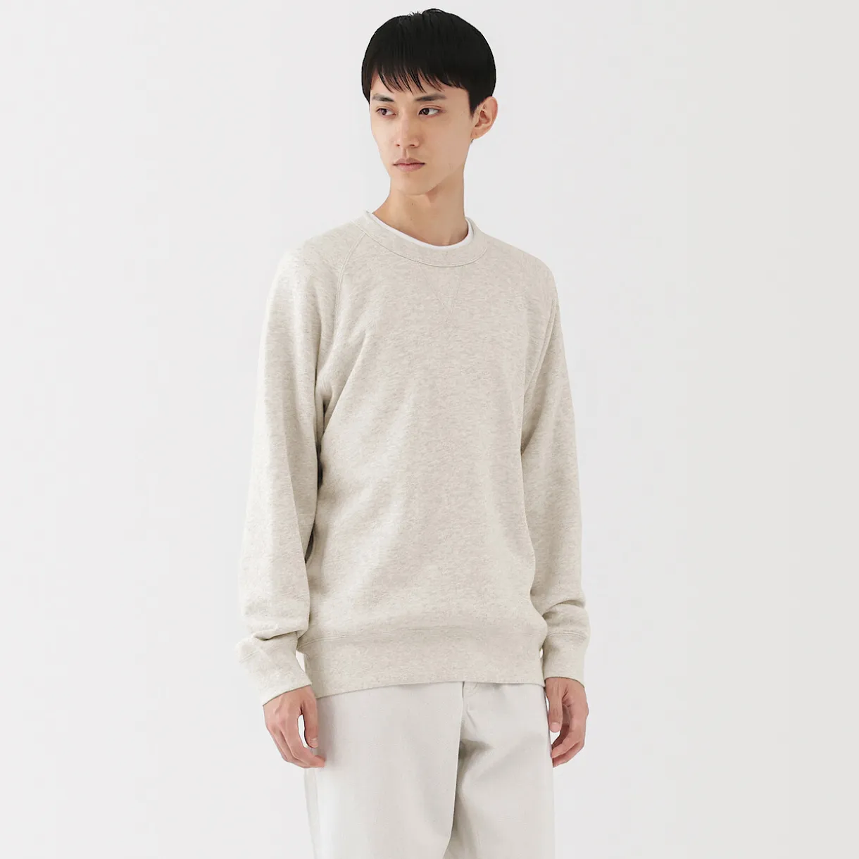 Chandail en coton traditionnellement tricoté pour homme