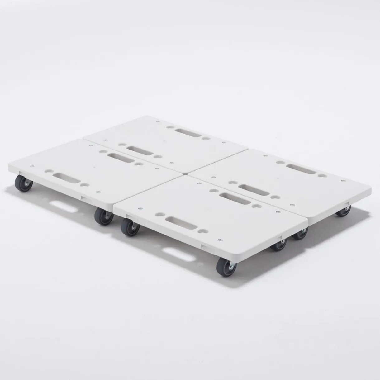 Chariot plateforme modulaire en polypropylène recyclé
