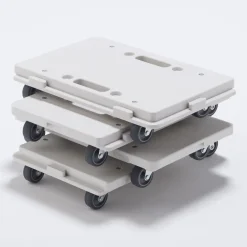 Chariot plateforme modulaire en polypropylène recyclé