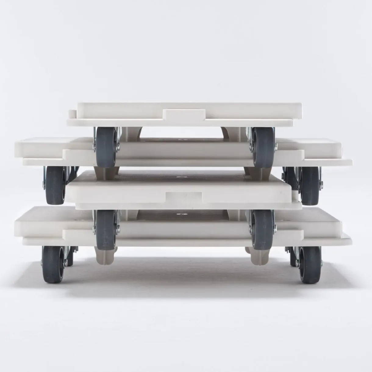 Chariot plateforme modulaire en polypropylène recyclé