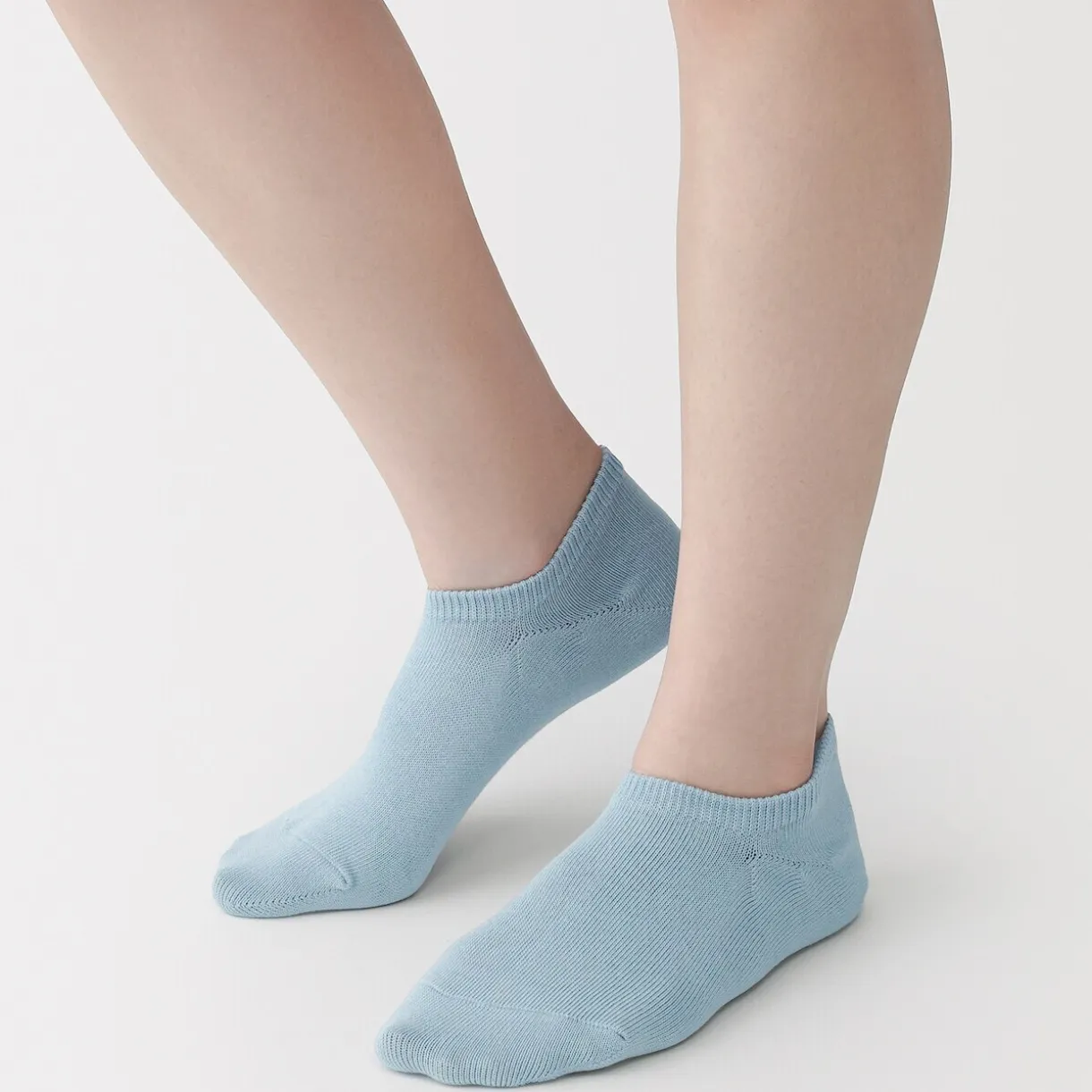 Chaussettes basses à angle droit femme