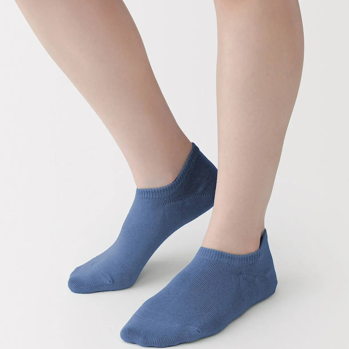 Chaussettes basses à angle droit femme