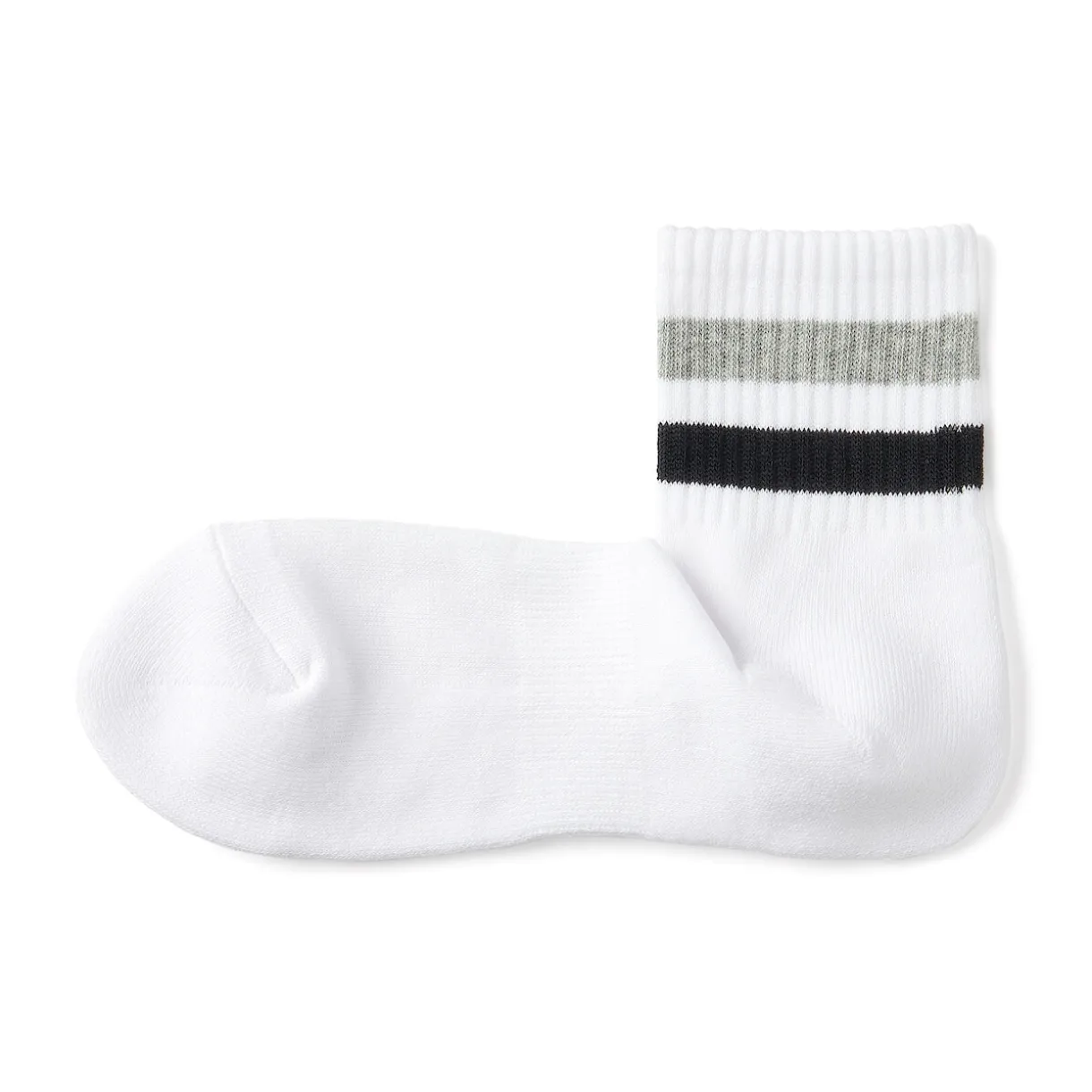 Chaussettes courtes doublées en peluche à angle droit pour homme