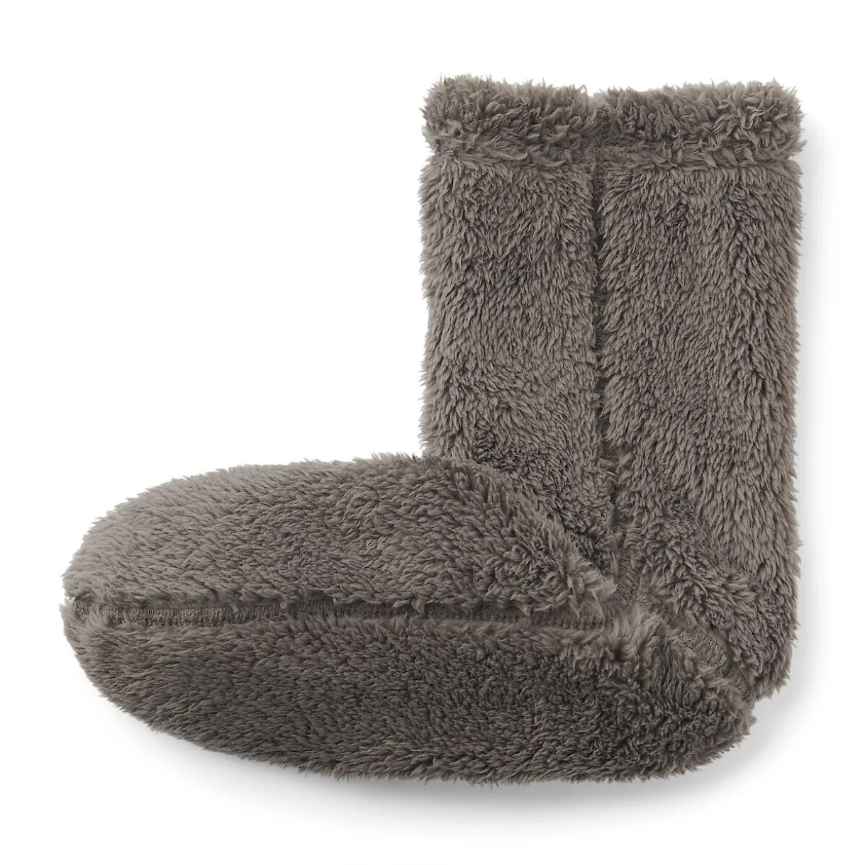 Chaussettes d'intérieur en polyester recyclé et molleton Boa pour femme