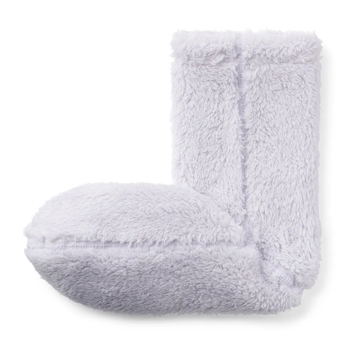 Chaussettes d'intérieur en polyester recyclé et molleton Boa pour femme