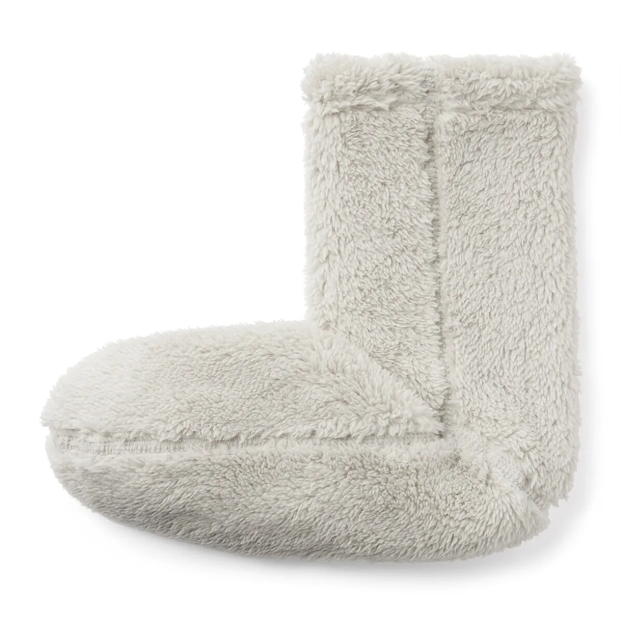 Chaussettes d'intérieur en polyester recyclé et molleton Boa pour femme