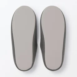 Chaussons mules à semelle intérieure en coton
