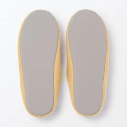 Chaussons mules à semelle intérieure en coton