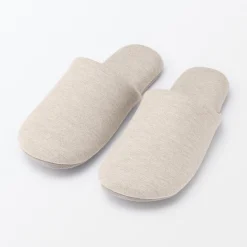Chaussons mules en coton doux