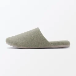 Chaussons mules en coton doux